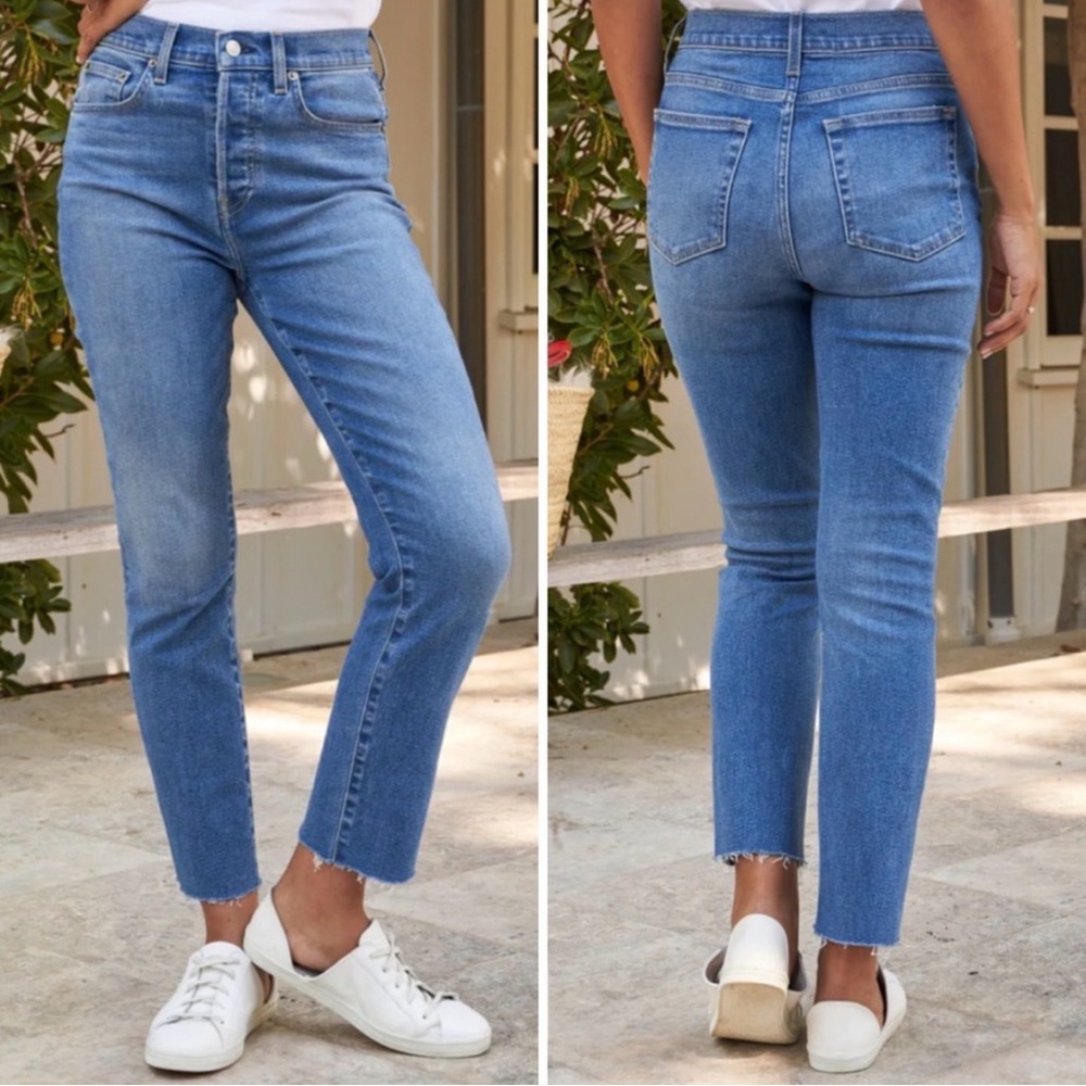 Frank and Eileen Everyday Blue Cork Jeans Button Fly Raw Hen Women’s  size 26